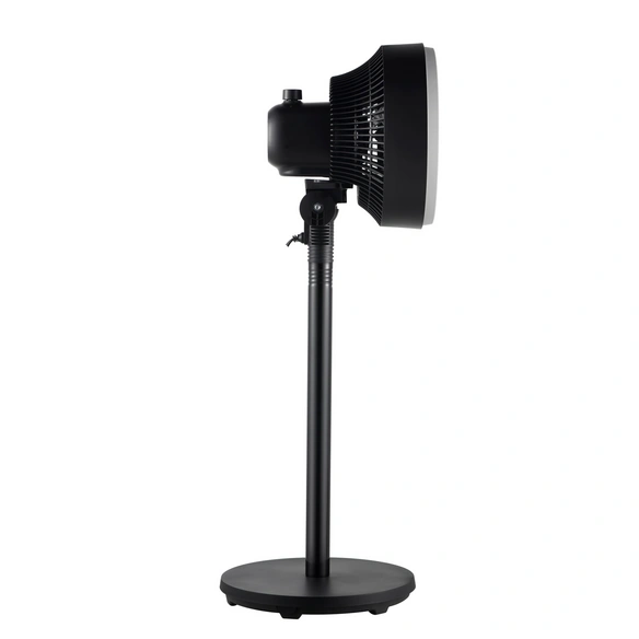 Standventilator, Ø 30 cm, 3 Leistungsstufen, schwarz