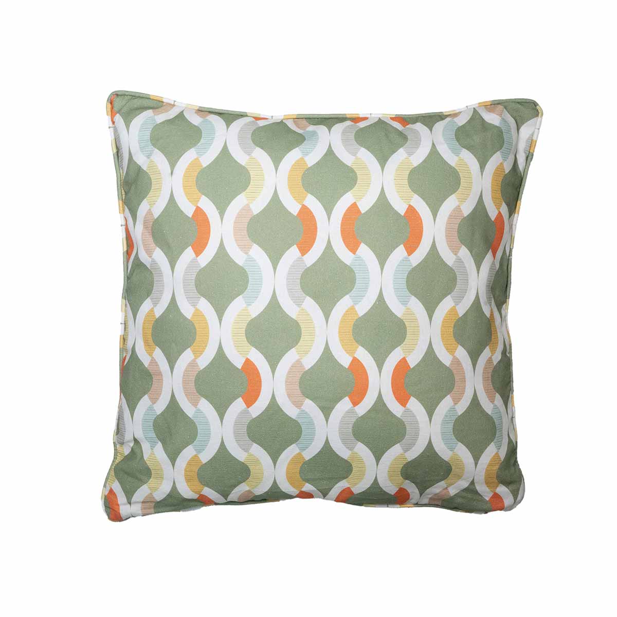 Madison Sierkussen Outdoor  Trivia green 50x50cm met paspel