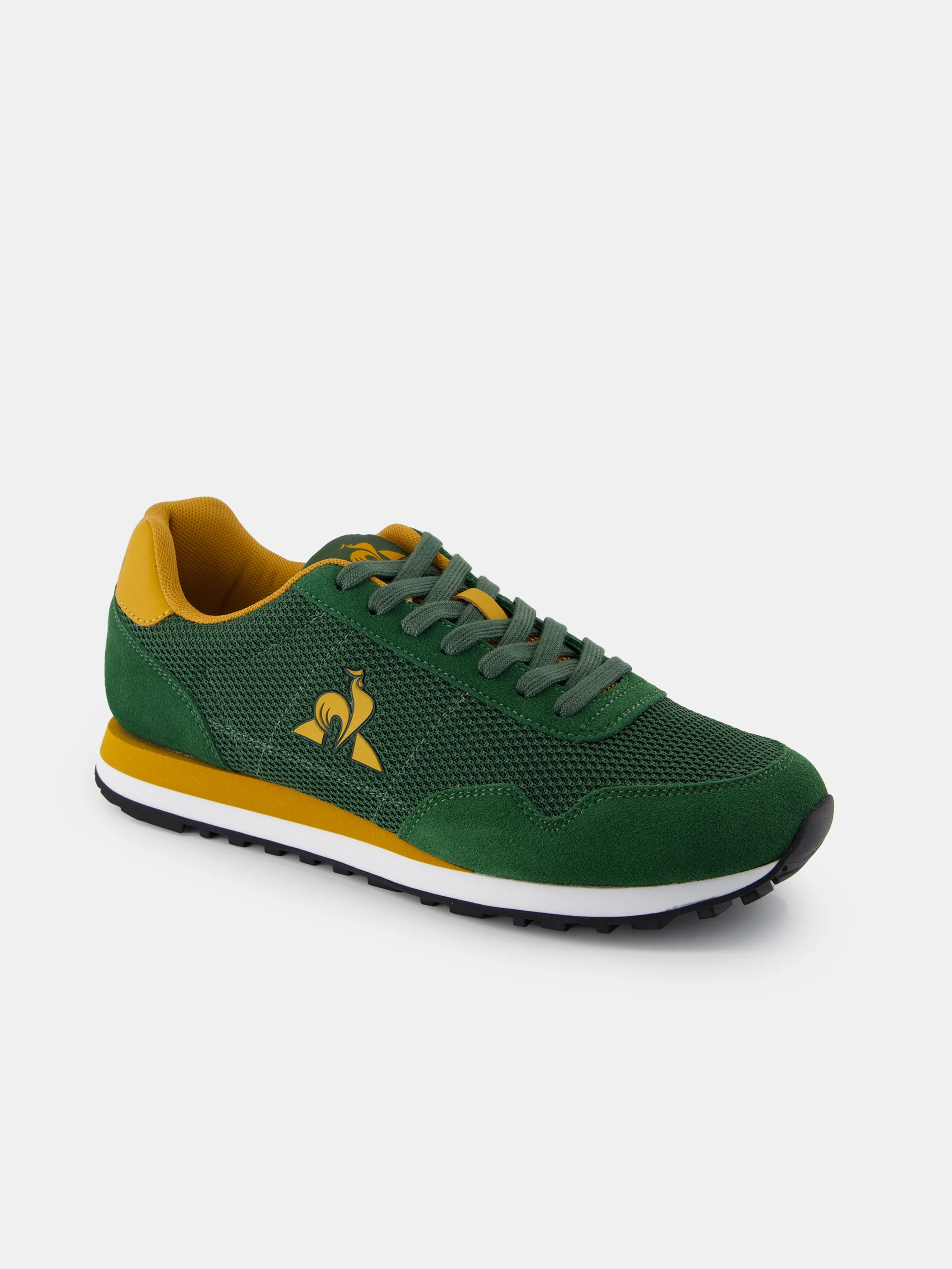 Basket retro-running en mesh et suede Astra
