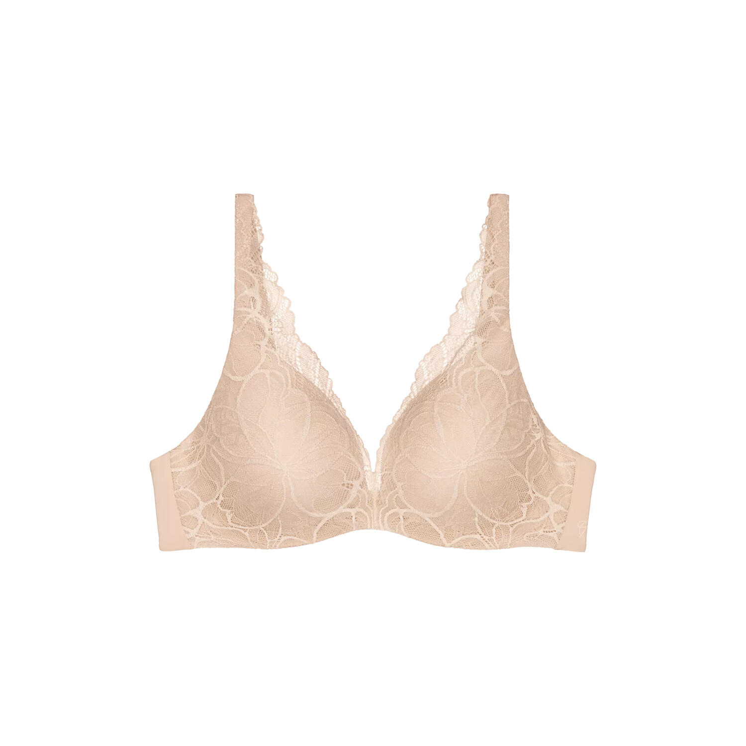 Body Make-Up Illusion Lace WP Bra, nude beige