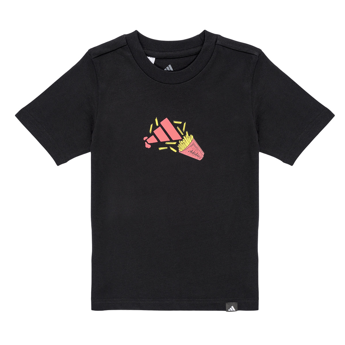 adidas - Essentials Tee Set Kids - Black / Yellow / Red