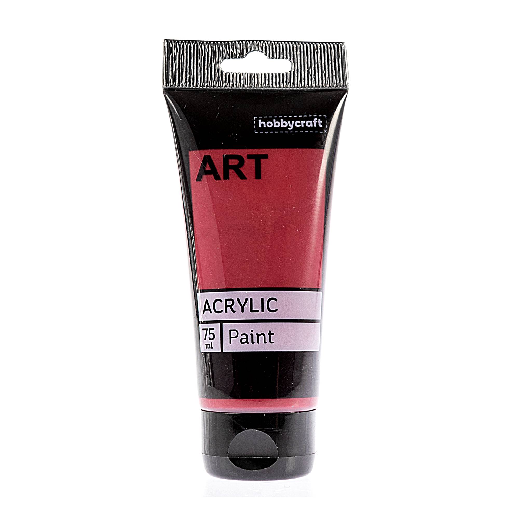 Burgundy Art Acrylic Paint 75ml