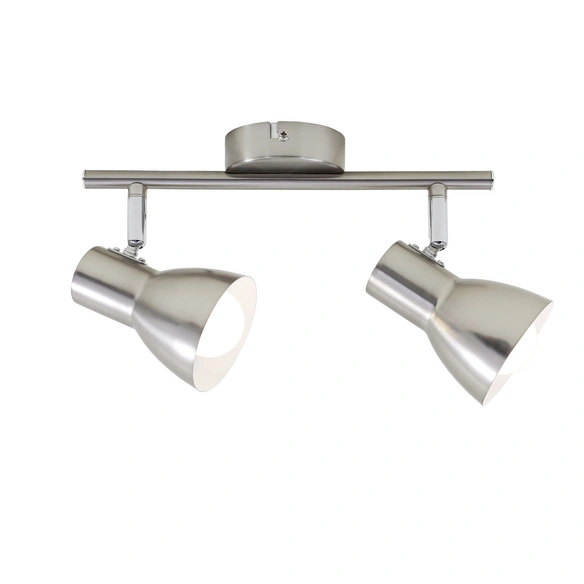 Spotstrahler »CUP«, Länge: 27,5 cm, Höhe: 15 cm, nickelfarben matt