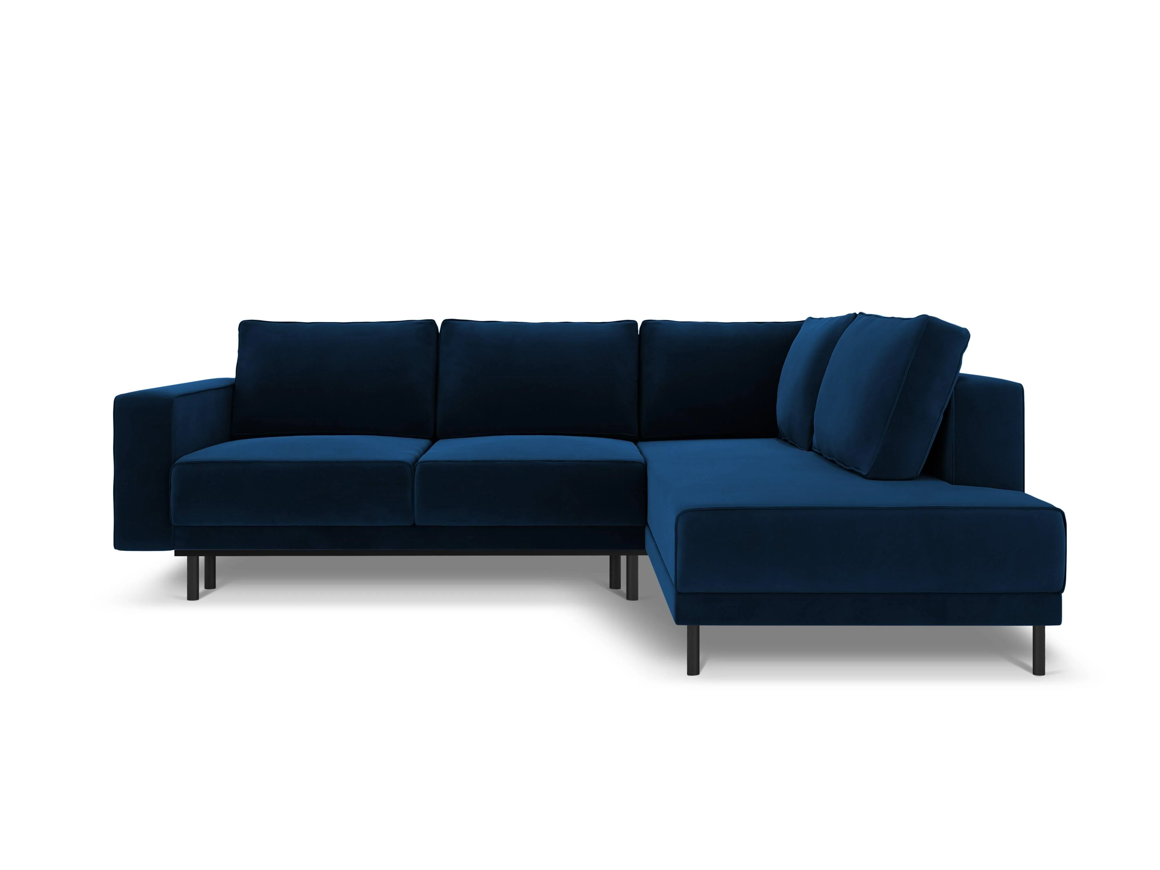 4-zits hoekslaapbank Caro velvet rechts