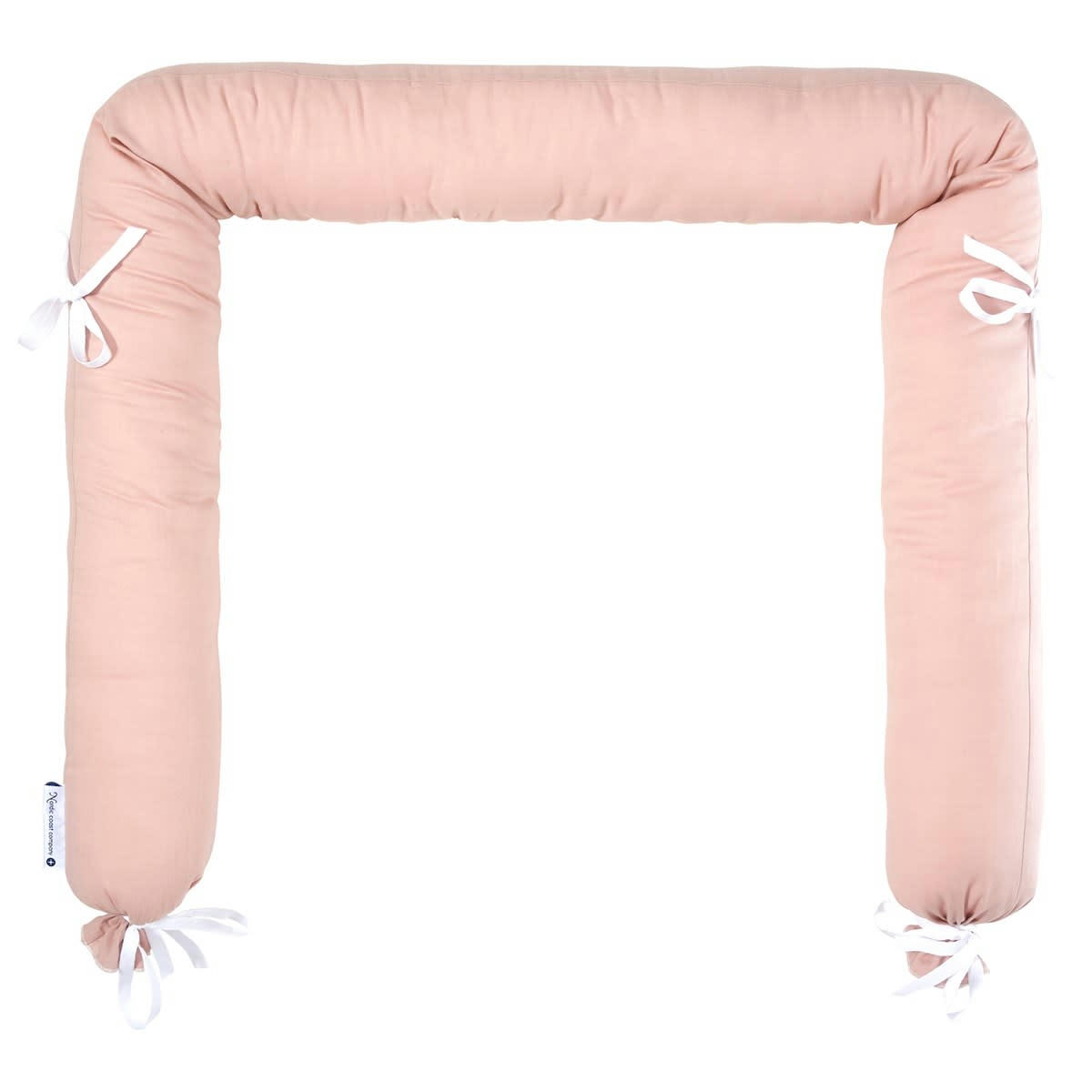 - Tour de lit coton rose pâle 180 cm