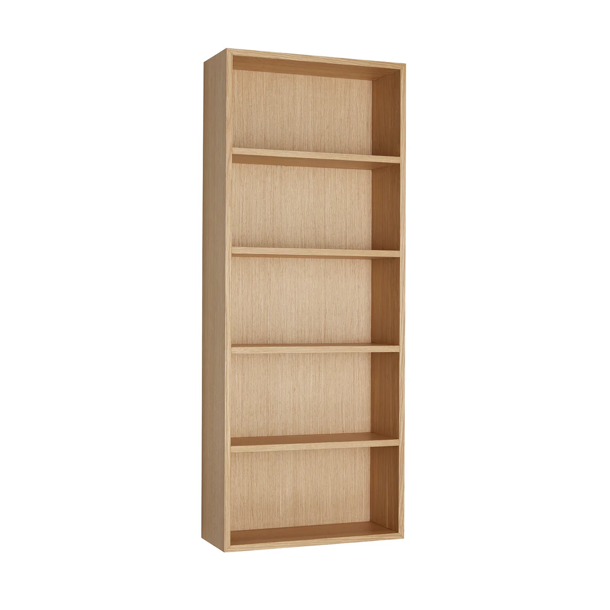 Hübsch Interior - Kappu Wandregal, H 100 cm, Eiche