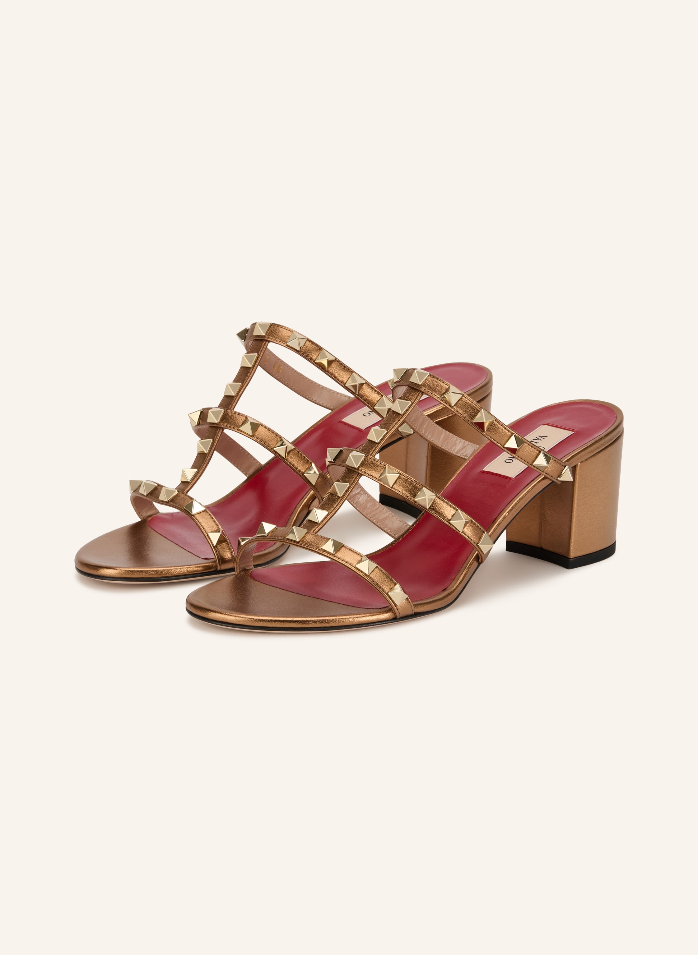 VALENTINO GARAVANI Mules ROCKSTUD mit Nieten