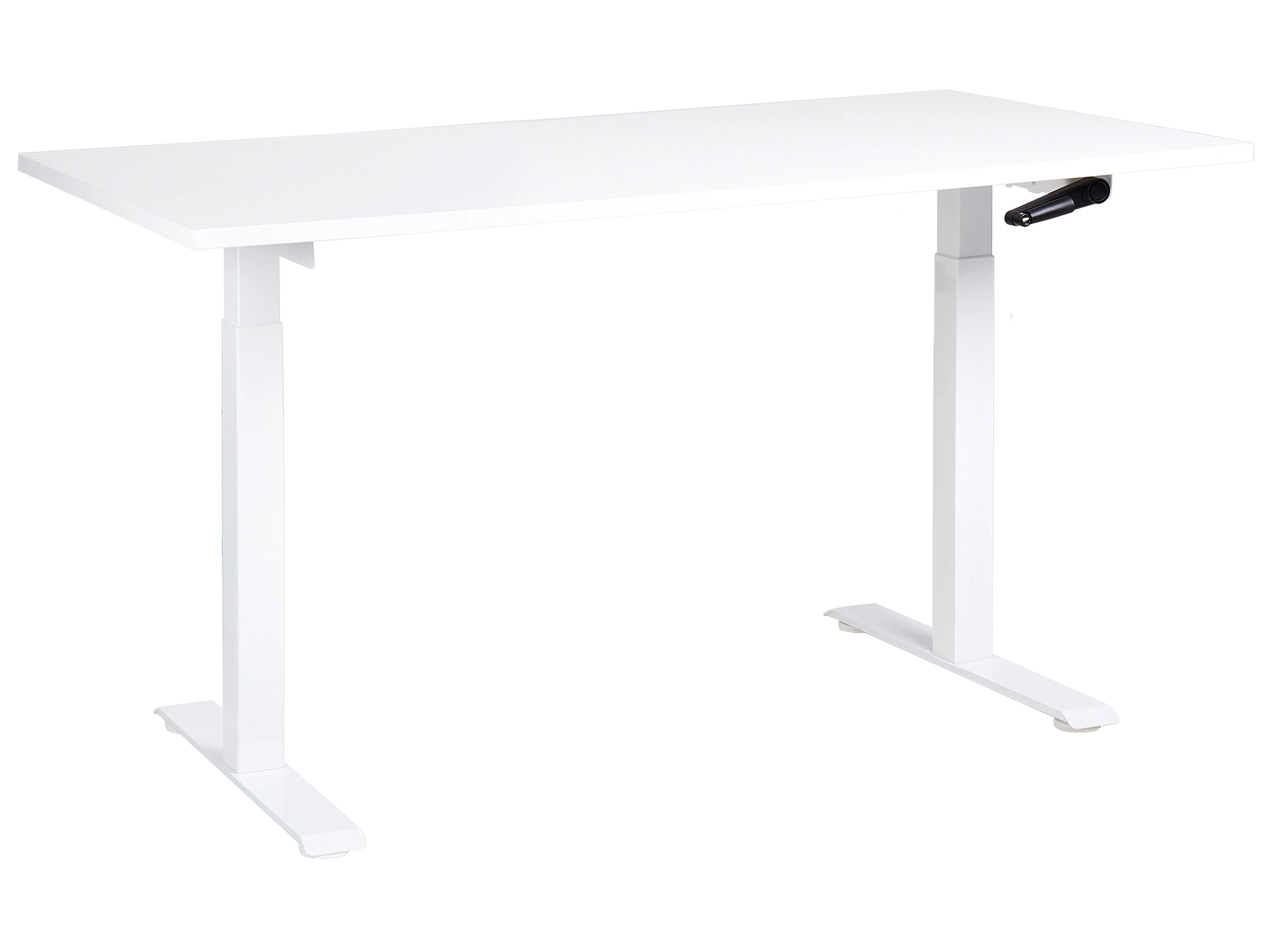 Manual Adjustable Standing Desk DESTINES White 160 cm 72 cm
