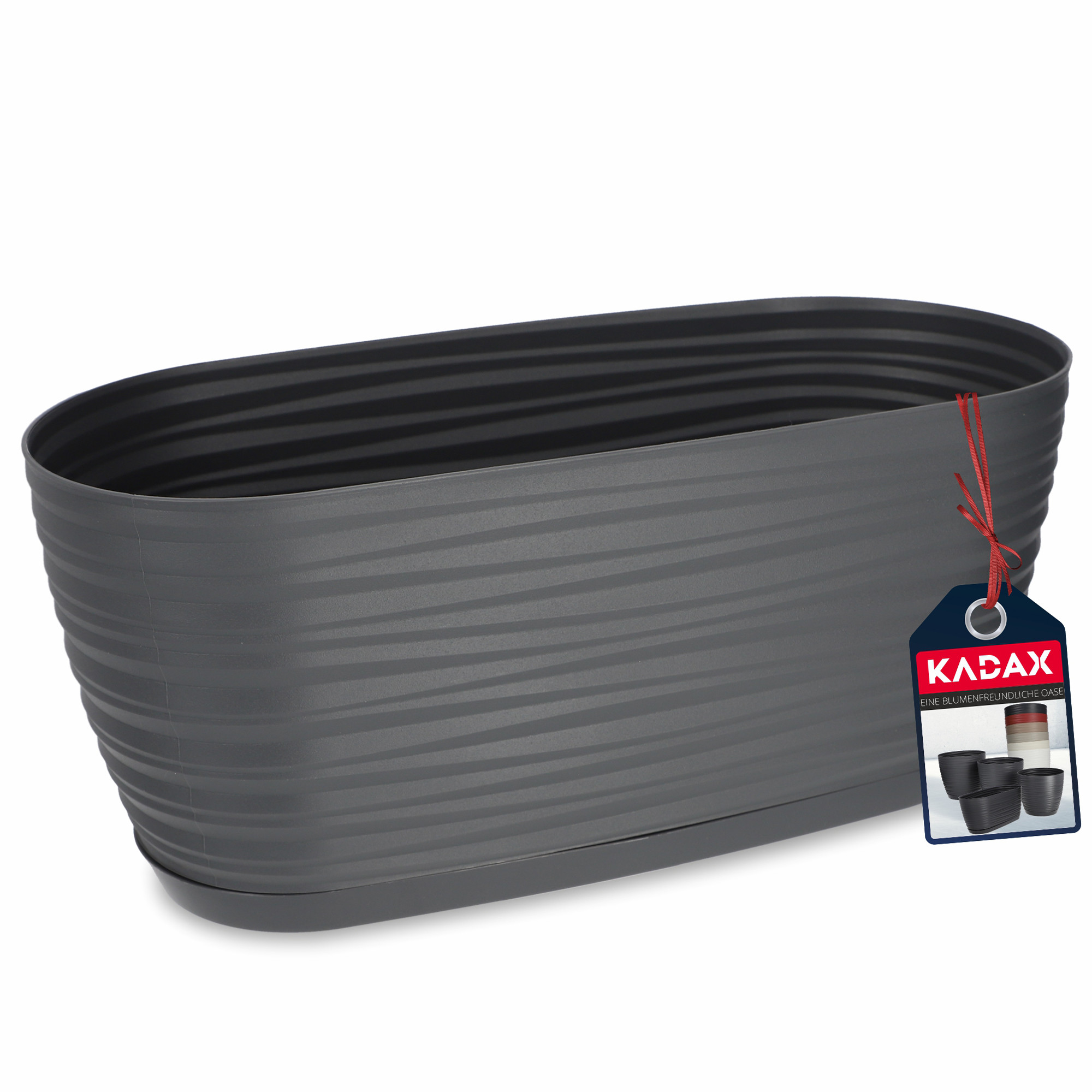 Doniczka Osłonka z Podstawką Donica Kolory 27cm
