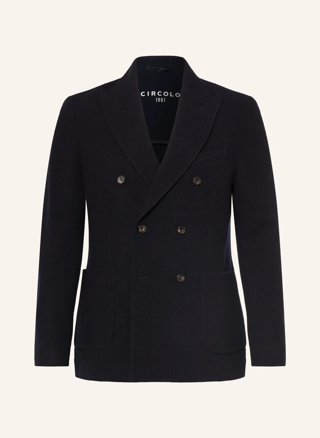 CIRCOLO 1901 Sakko Slim Fit mit Merinowolle