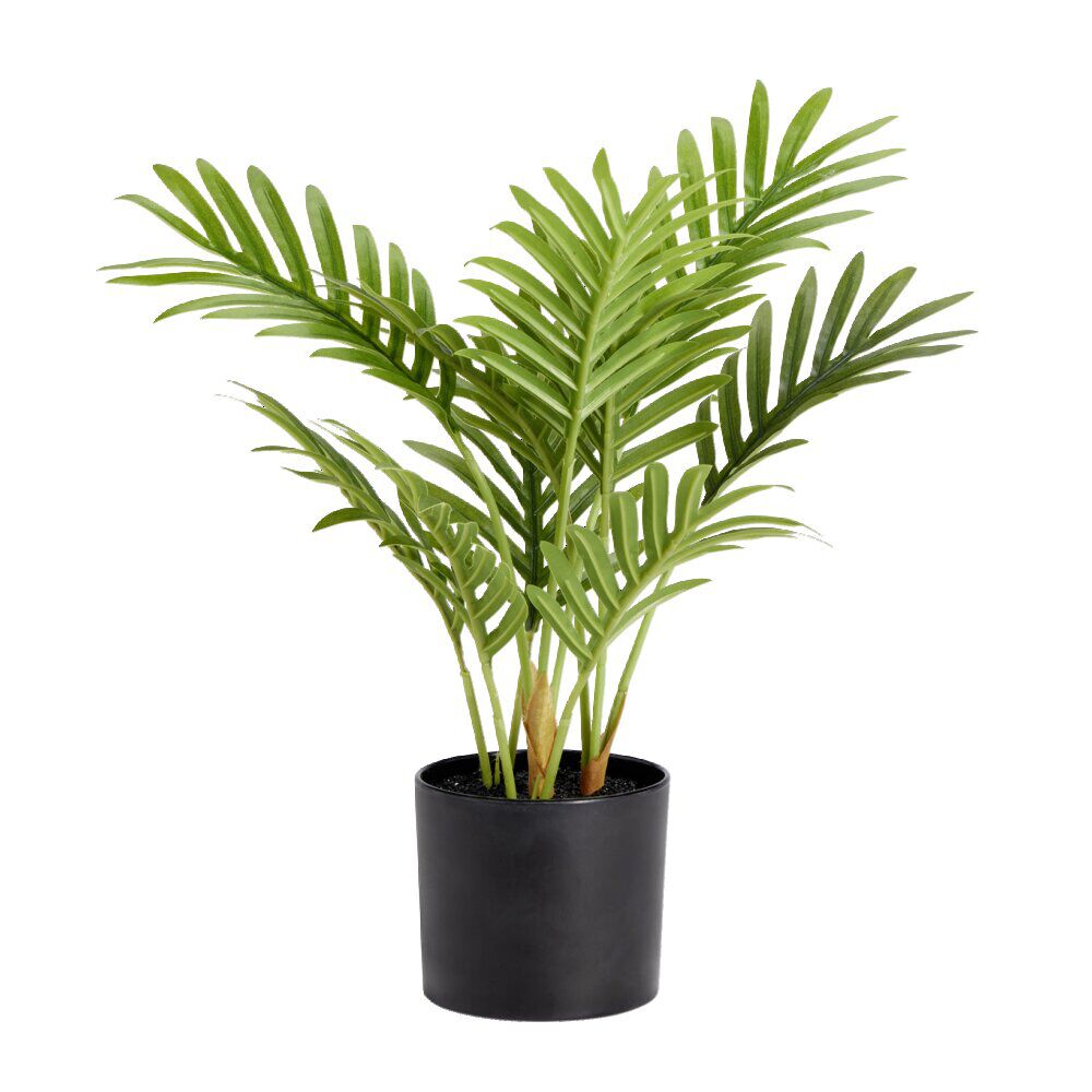 Plante artificielle en pot palmier Ø25xH30cm