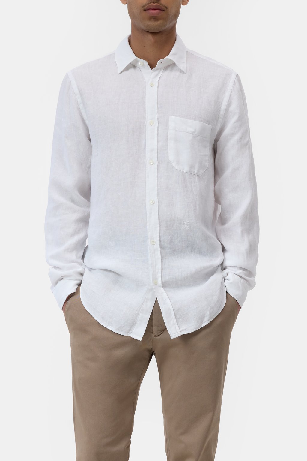 Basic Shirt aus Leinen