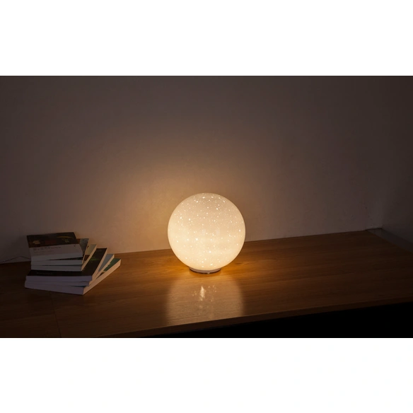 Tischleuchte, LED, warmweiß, inkl. Leuchtmittel, Höhe: 26,5 cm