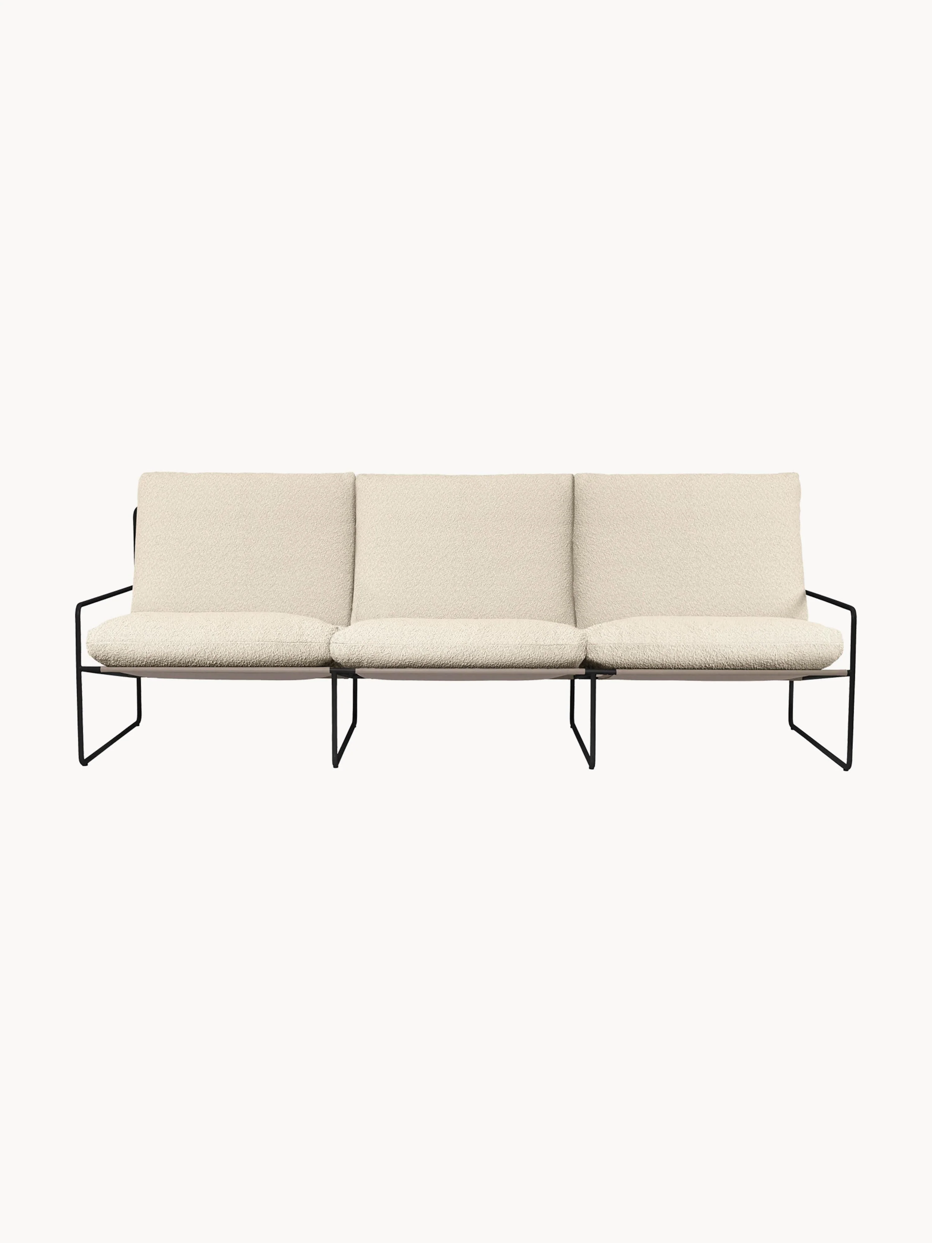 Bouclé Gartensofa Desert (3-Sitzer)