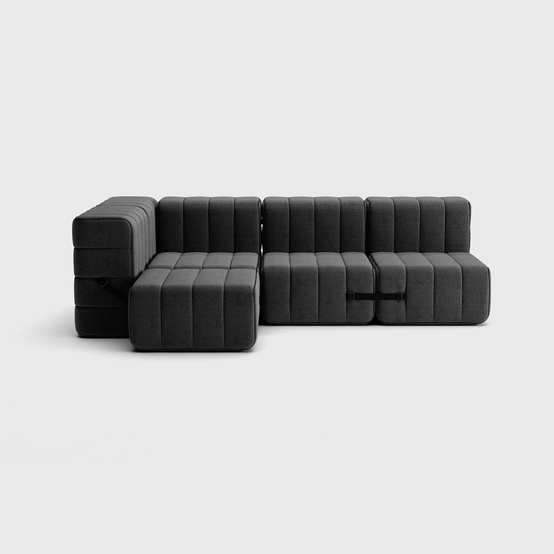 Curt-Set 9 - Dama - 0004 (Dark Grijs)