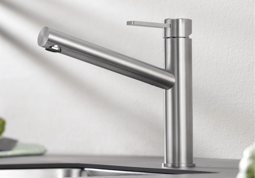 BLANCO Bateria AMBIS stal szczotkowana 523118