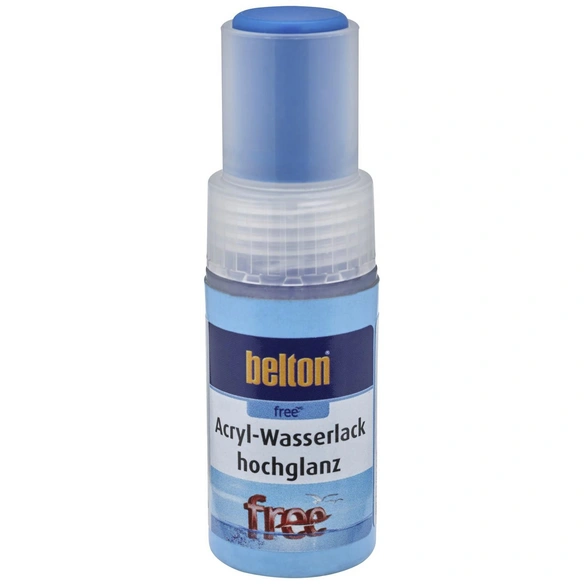 Acryl-Wasserlack »free«, 9 ml, himmelblau