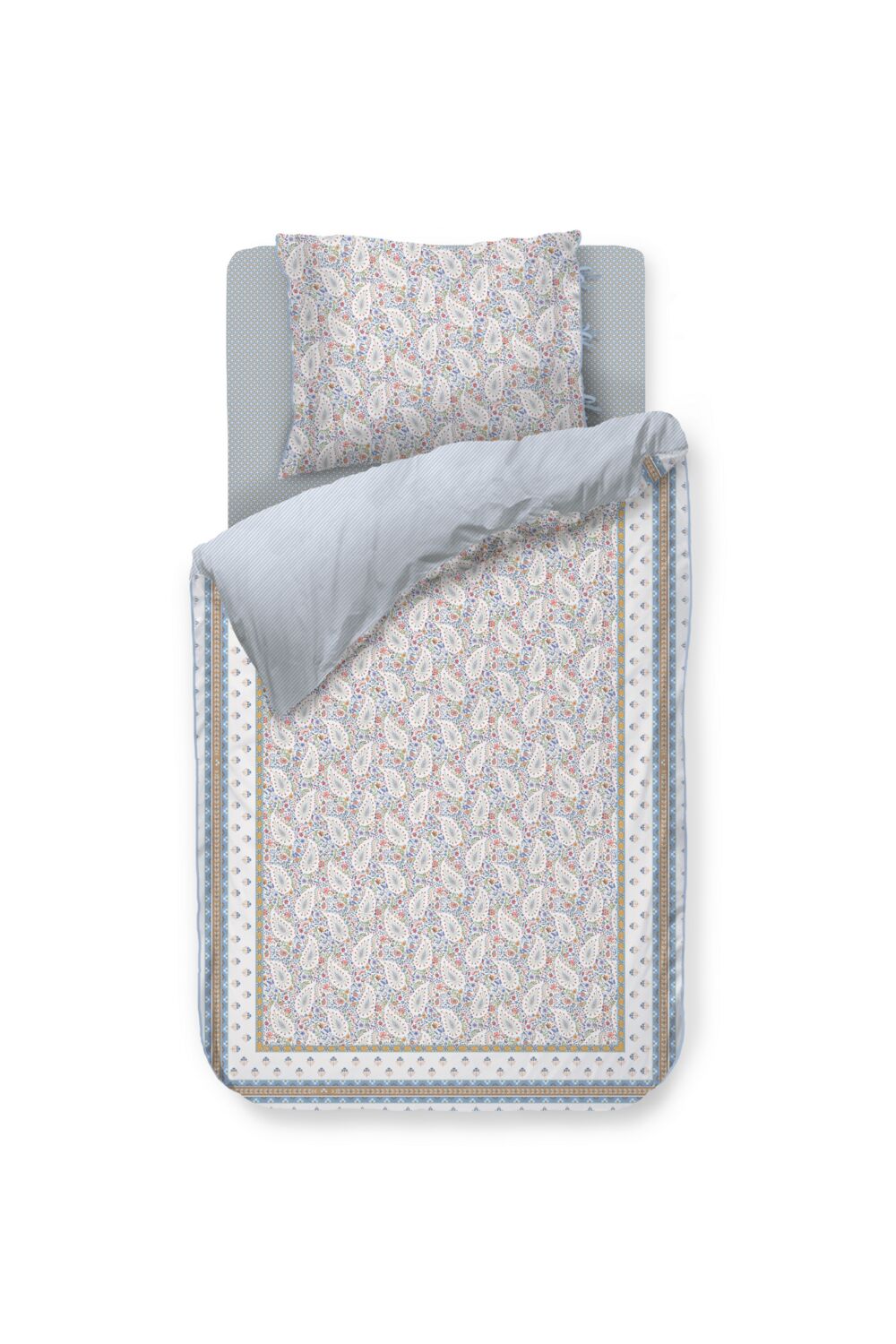 Pip Studio Kairi Bloom - 60 x 70 cm - Licht blauw