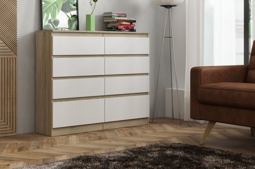 Komoda z szufladami 120 cm AMPARO