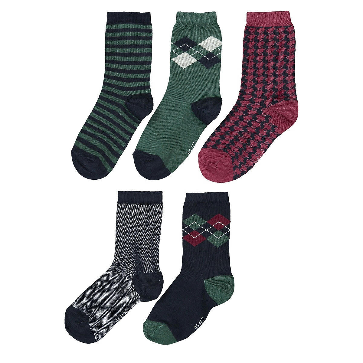 Lot de 5 paires de chaussettes