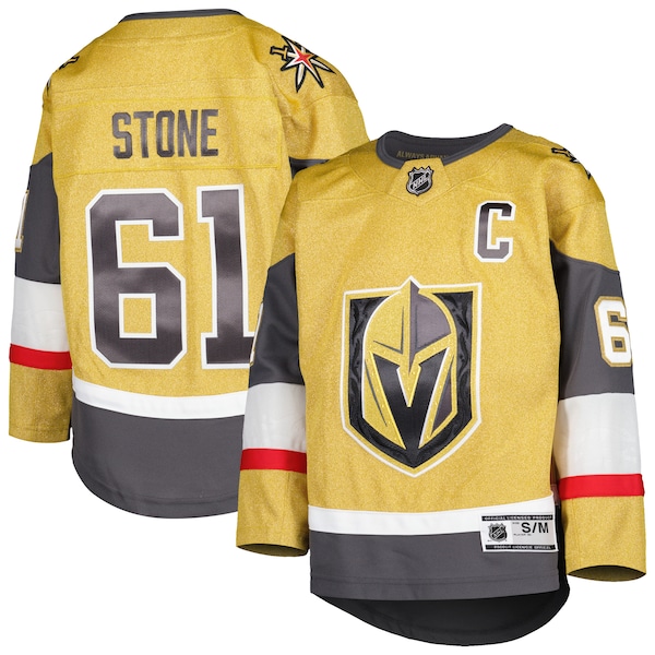 Mark Stone Vegas Golden Knights Youth Home Captain Patch Premier Player Jersey - Gold