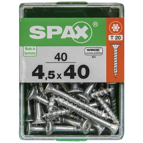 Universalschraube, T-STAR plus, 40 Stk., 4,5 x 40 mm