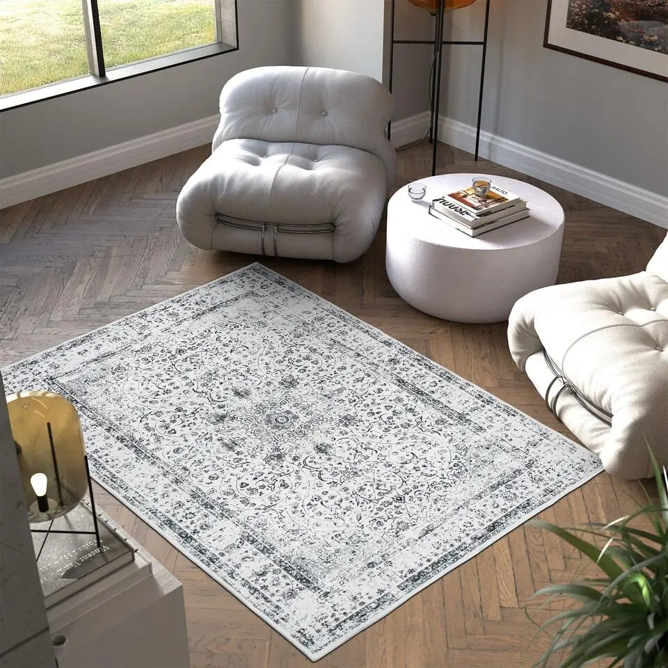 tectake? Vintage design vloerkleed Aliya, laagpolig 160 x 230 cm