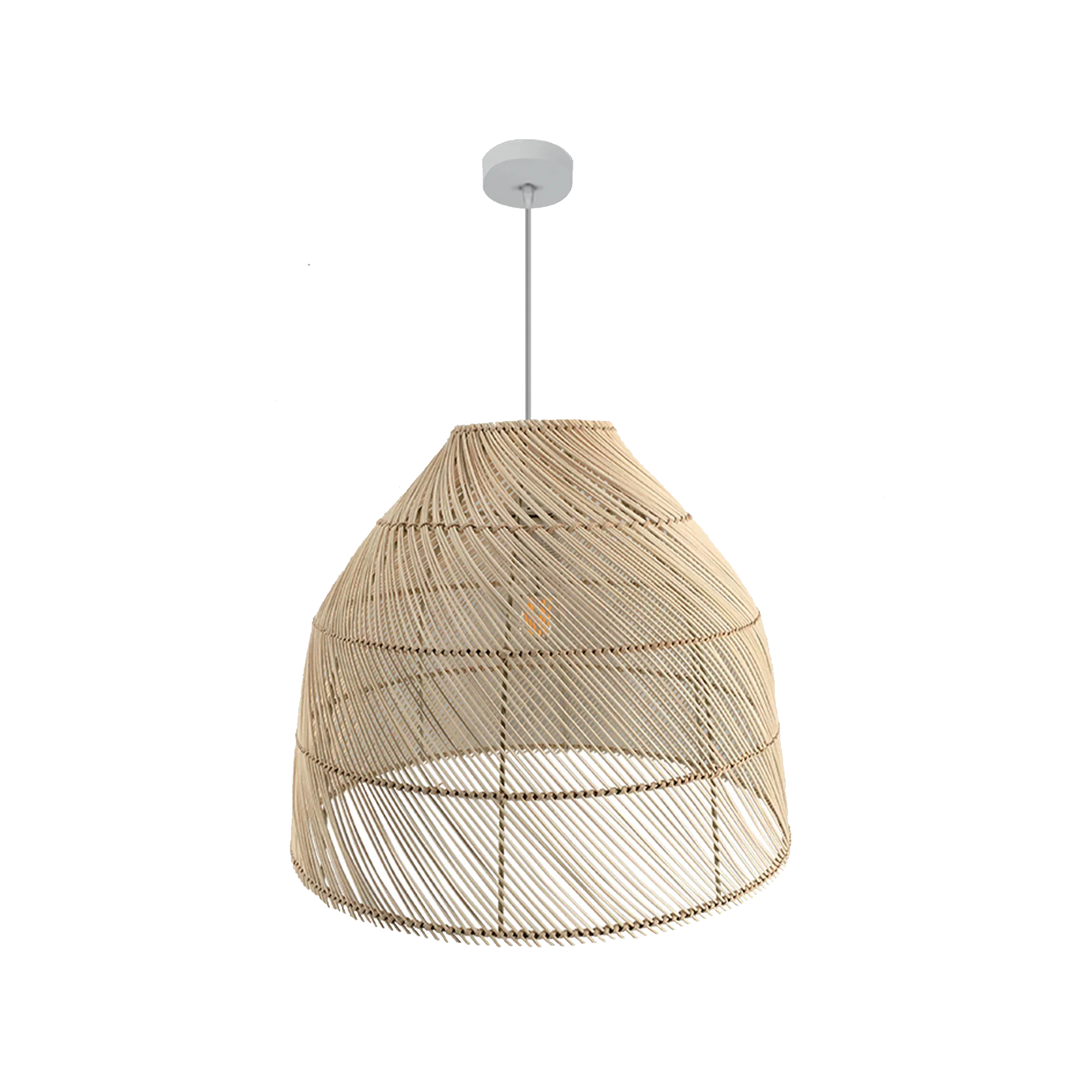 Suspension XENA coloris beige 34 x 42,5 cm