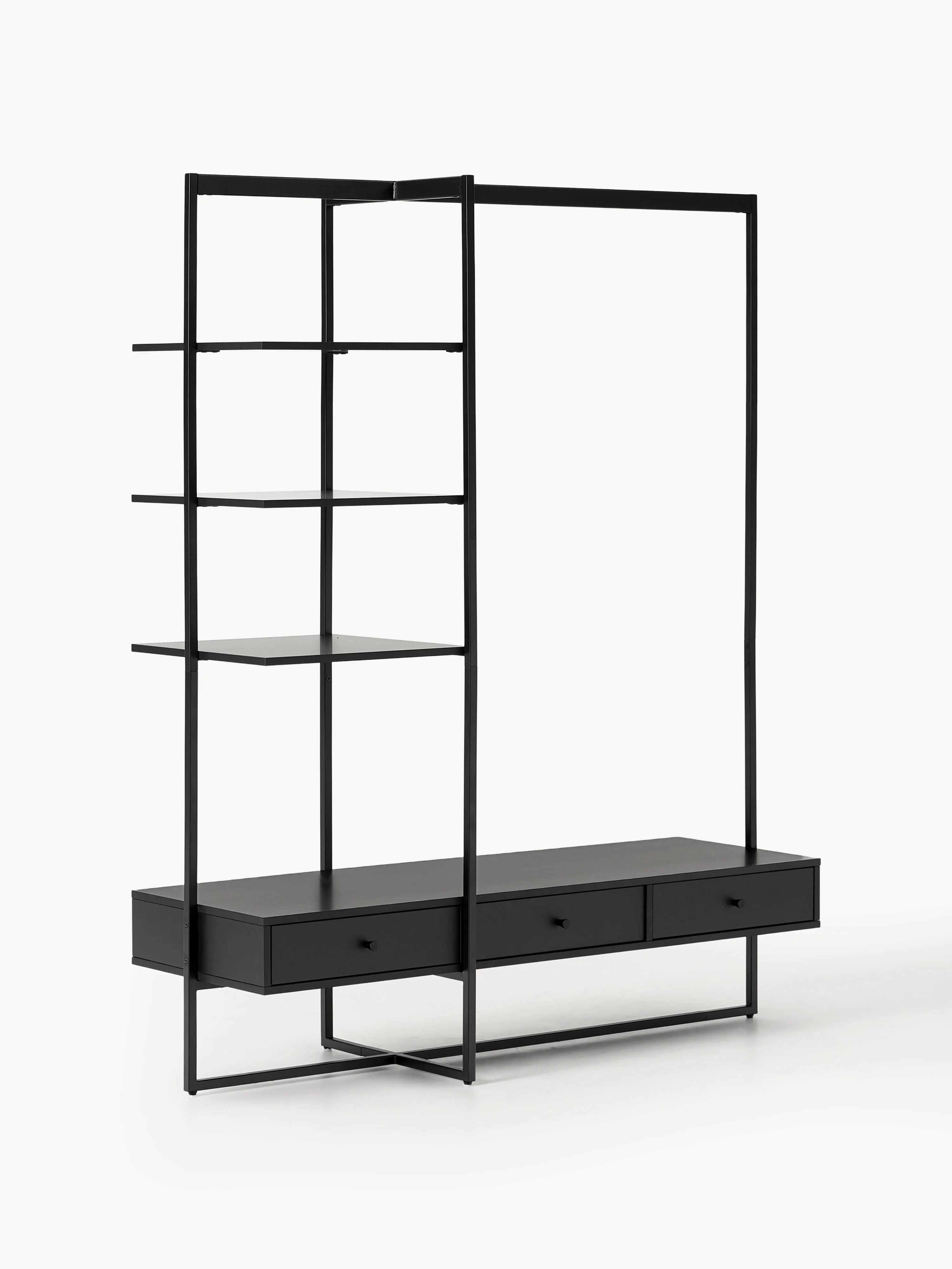 Offener Kleiderschrank Pacey