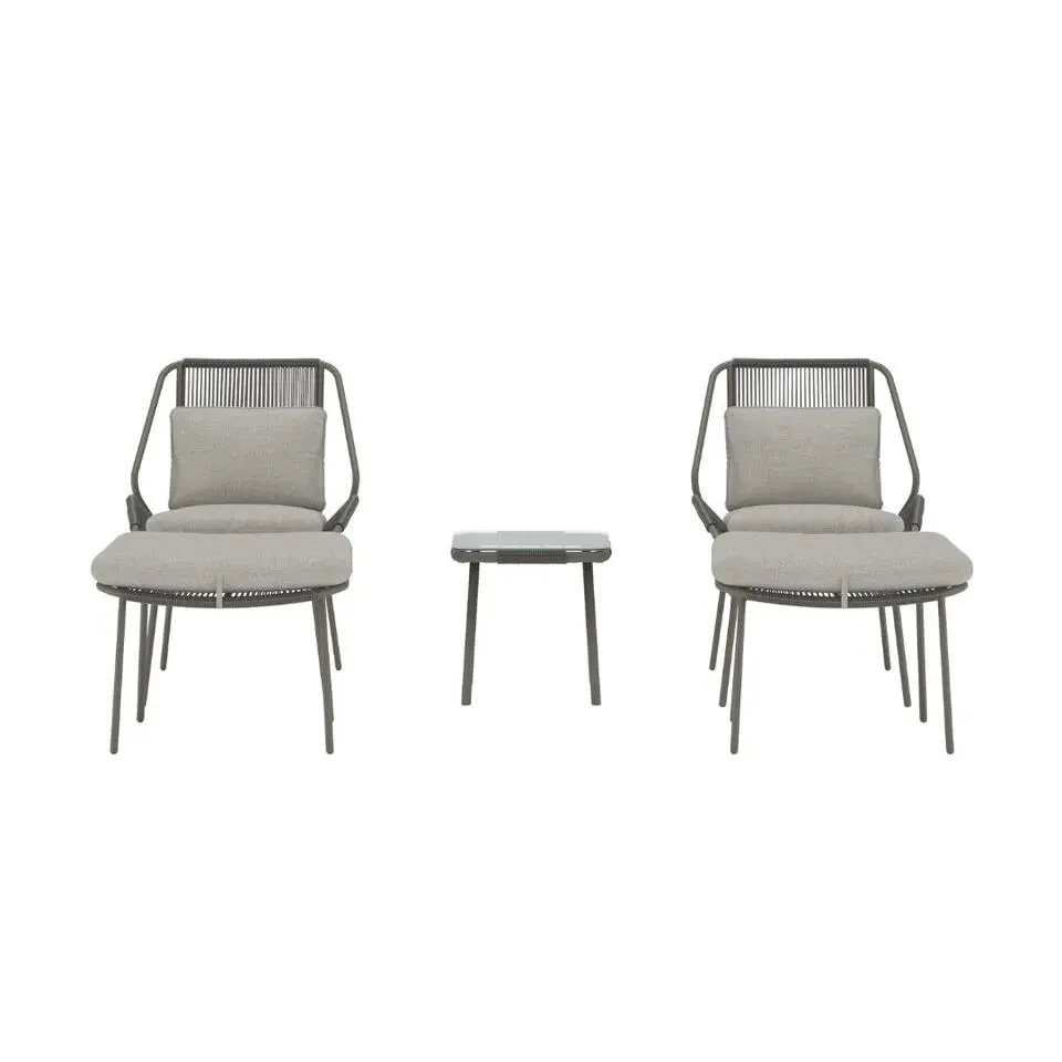 Hioshop Zakynthos loungeset bruin