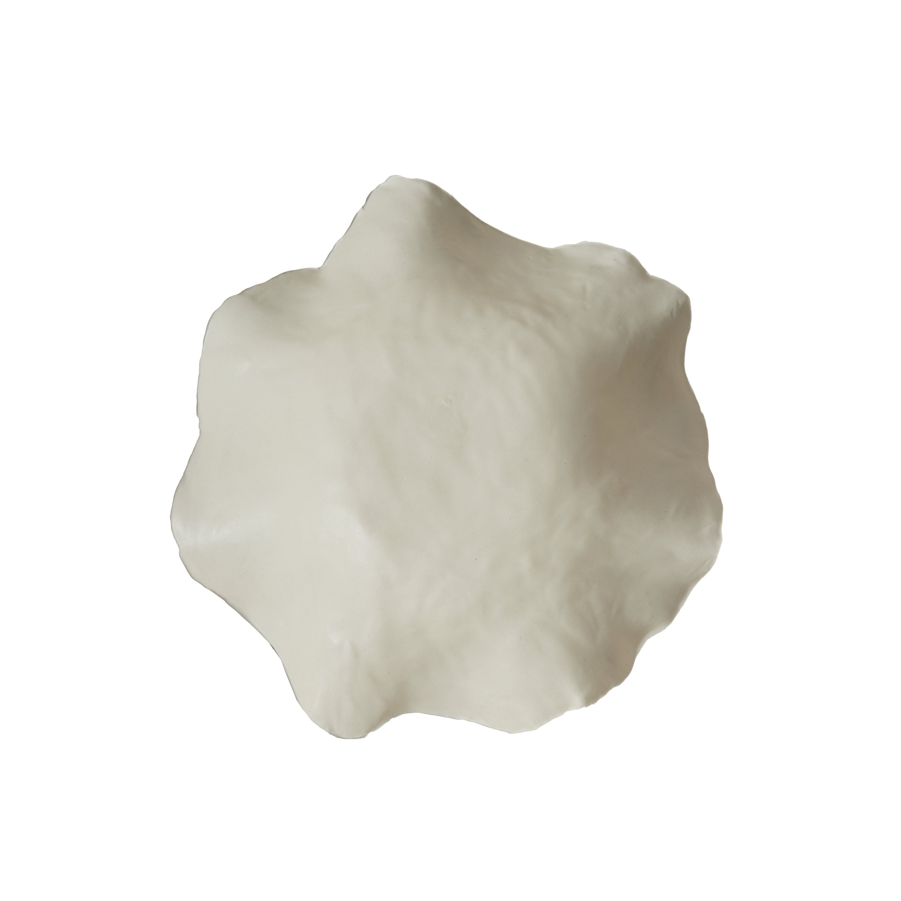 Light & Living Light&living Schaal 34x31x11 cm BANDA keramiek crème