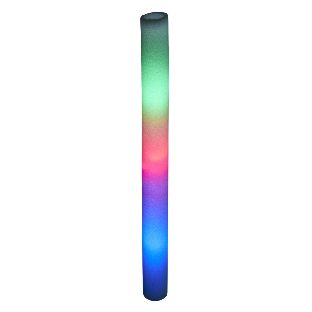 Bâton lumineux en mousse multicolore