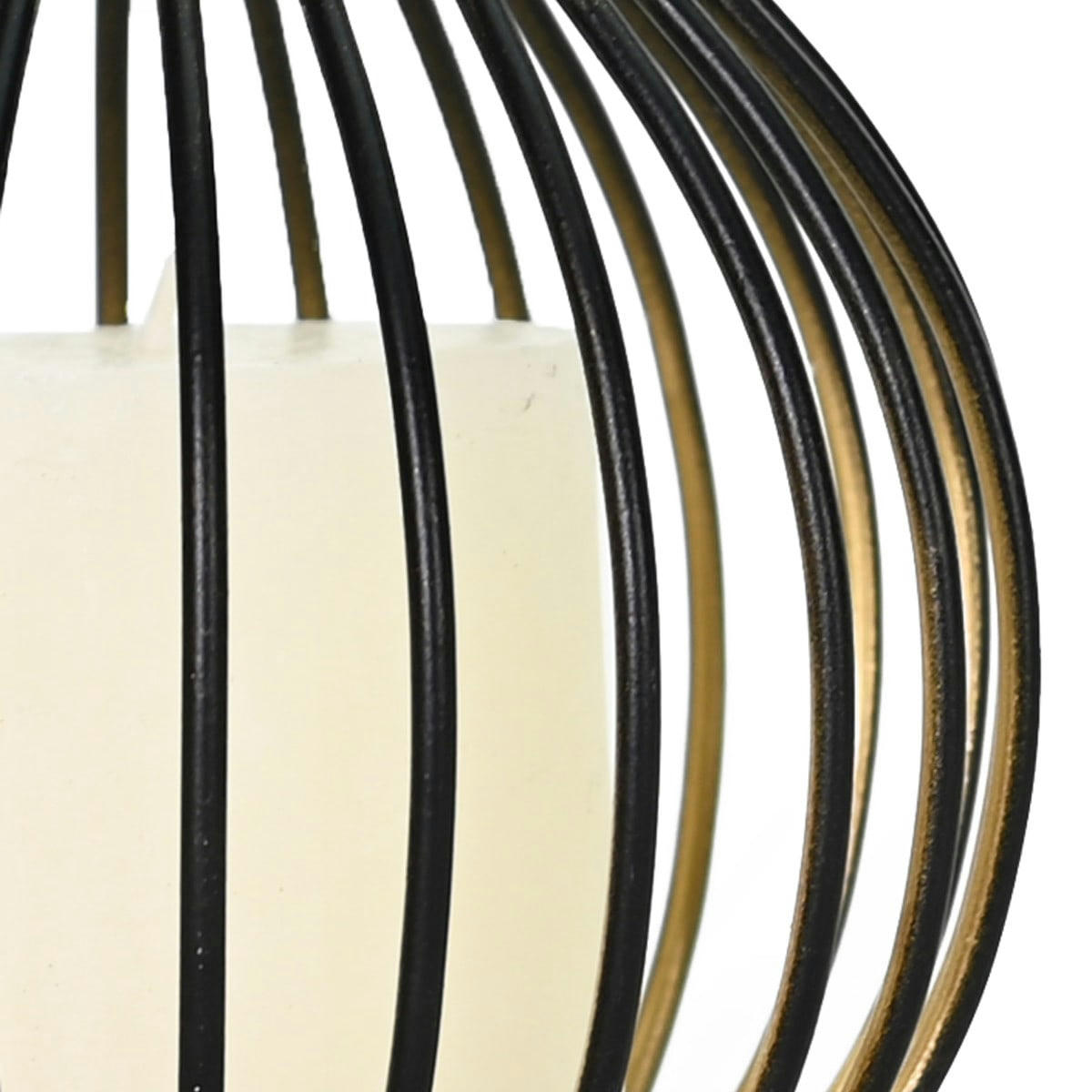 KEMI GOLD - Photophore métal rond 13x11 cm  or 13x13x11 cm