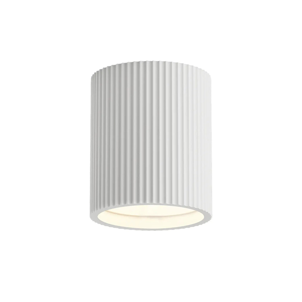 Artdelight plafondlamp Toulouse - 1 lichts - 11 x 13  cm - wit