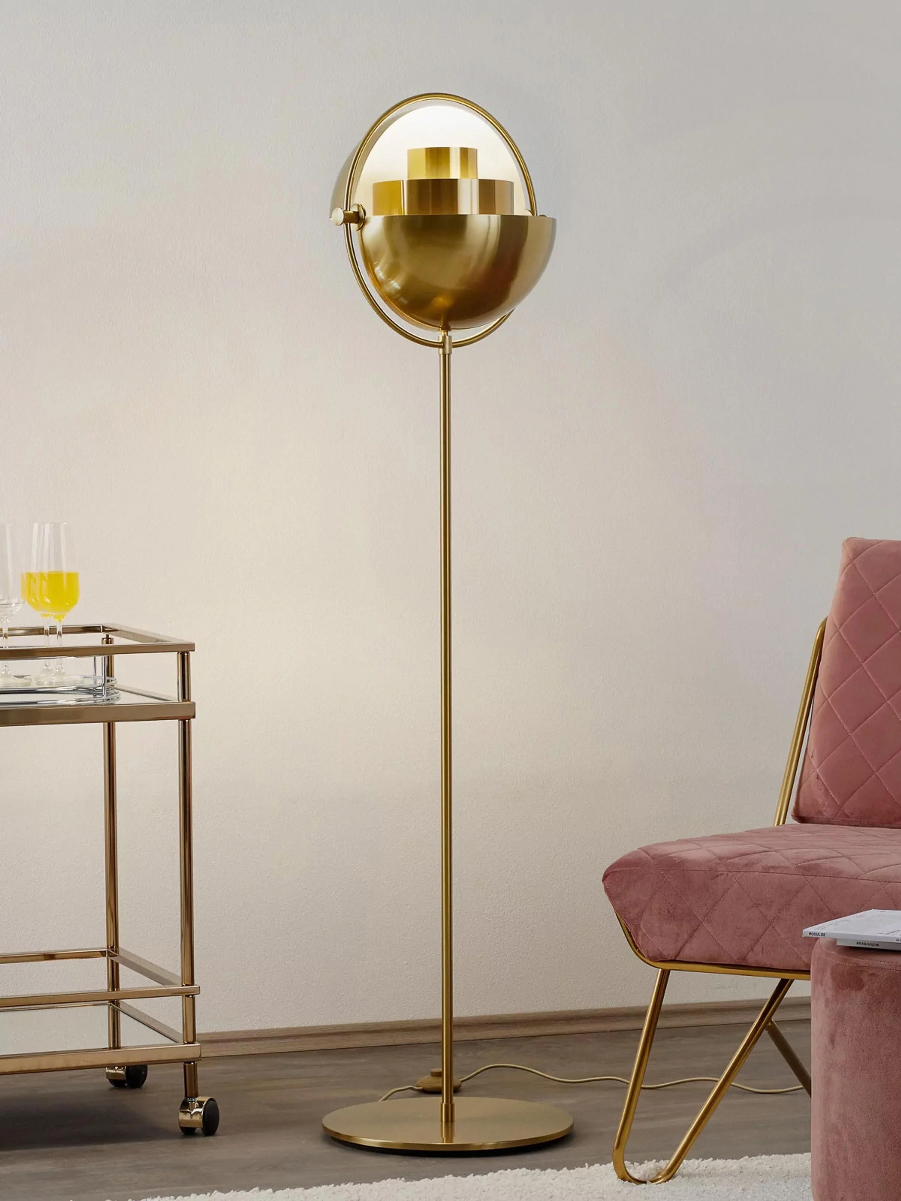 Verstellbare Stehlampe Multi-Lite
