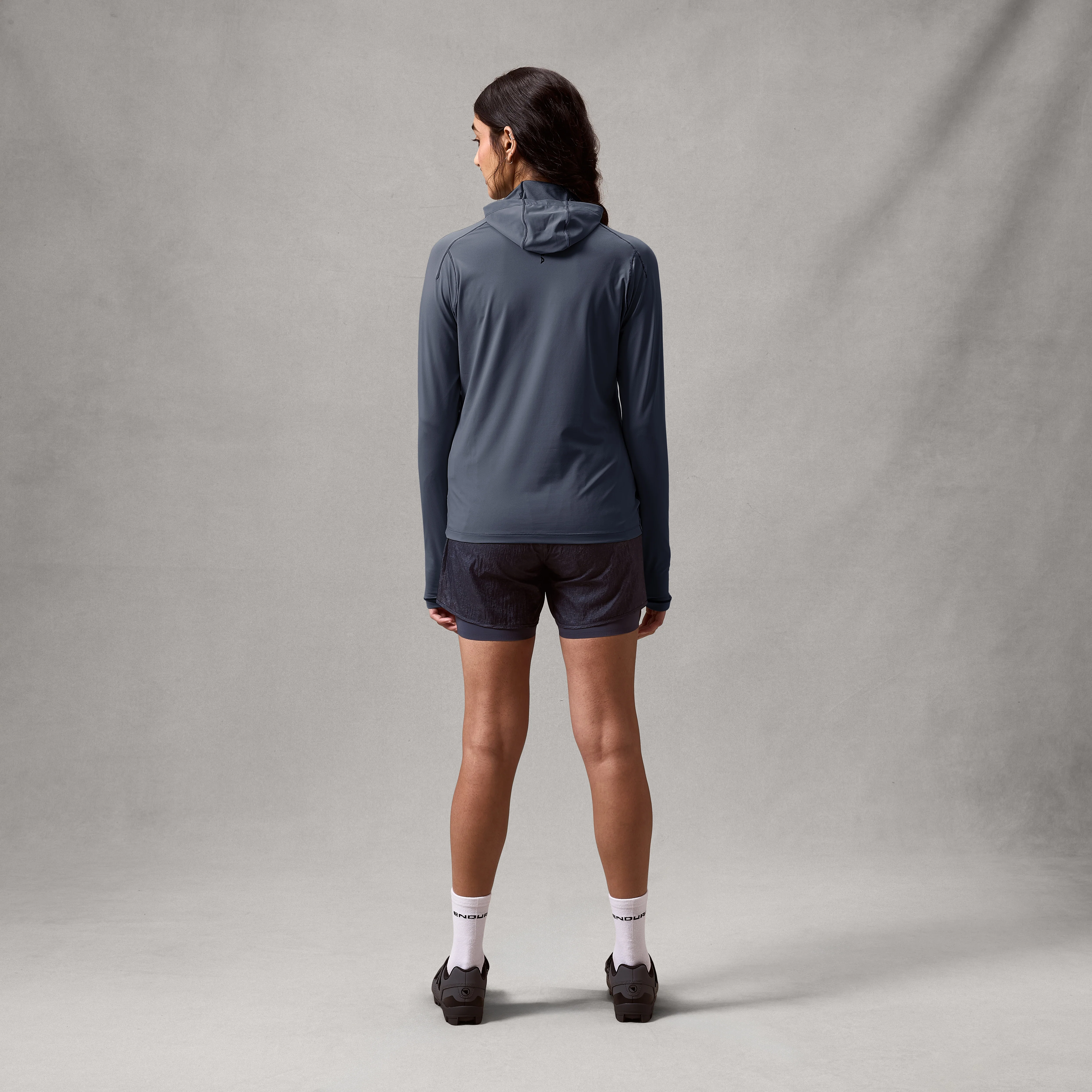 Women's AllTrack Rout Scuba Hoodie - Carbon Grey