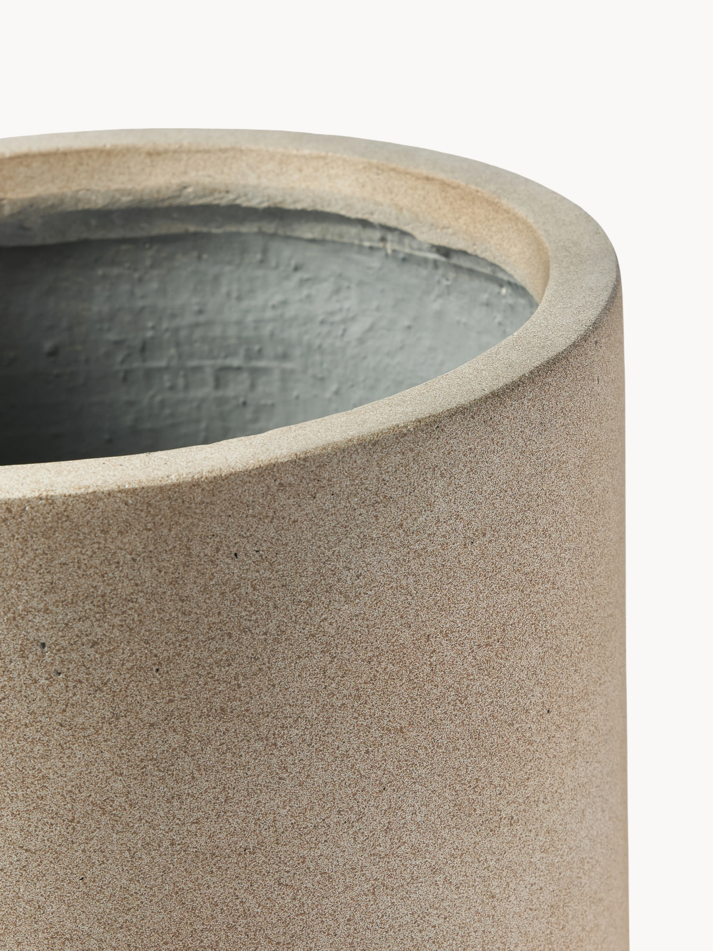Blumentopf Tuscany aus Beton, H 40 cm