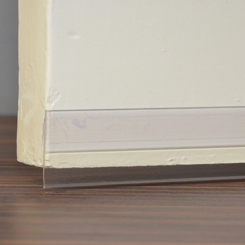 Bas de porte rigide adhésif transparent 100 cm CONFORTEX