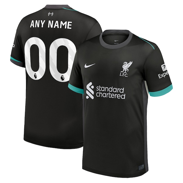 Liverpool Nike 2024/25 Away Replica Custom Jersey - Forest Green