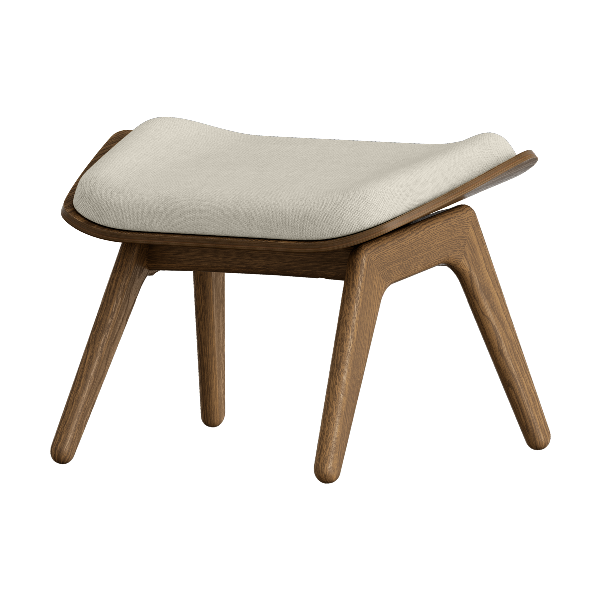 Umage The Reader Ottoman Voetenbank Donker Eiken - White Sands