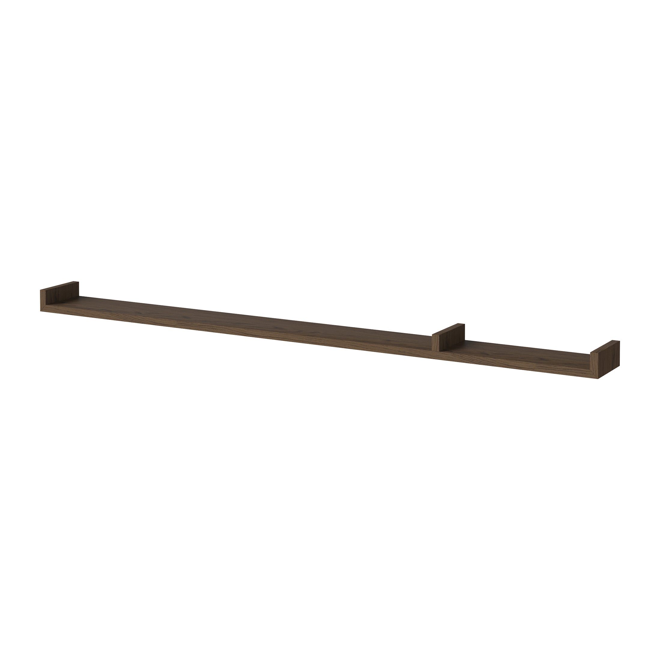Bolia Display Wandplank B 157 cm - Asymmetrisch Rechts - Donker Eiken