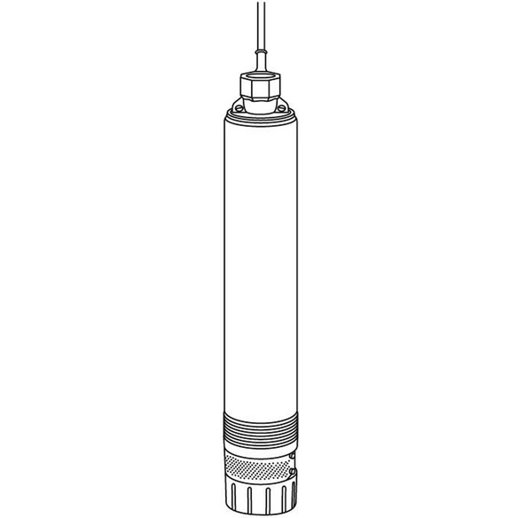 Tiefbrunnenpumpe, 950 W, Fördermenge: 6000 l/h