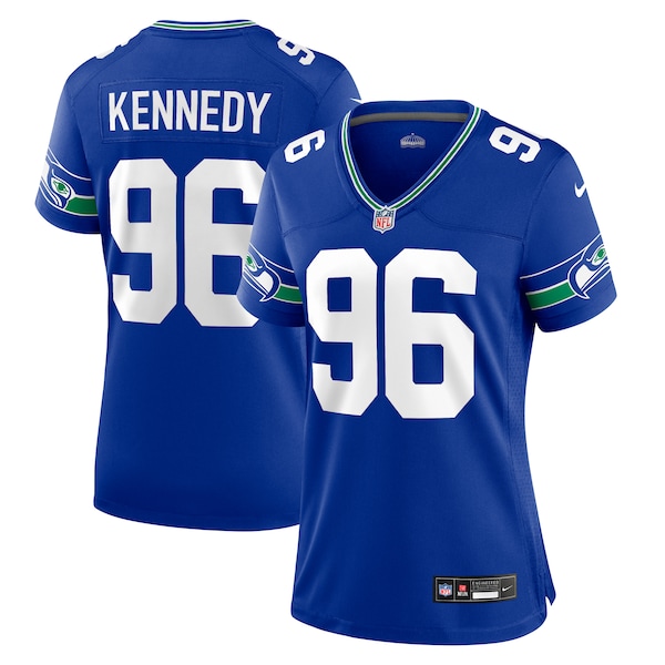 Cortez Kennedy Seattle Seahawks Nike Women's Throwback Player Game Jersey - Royal/Navy