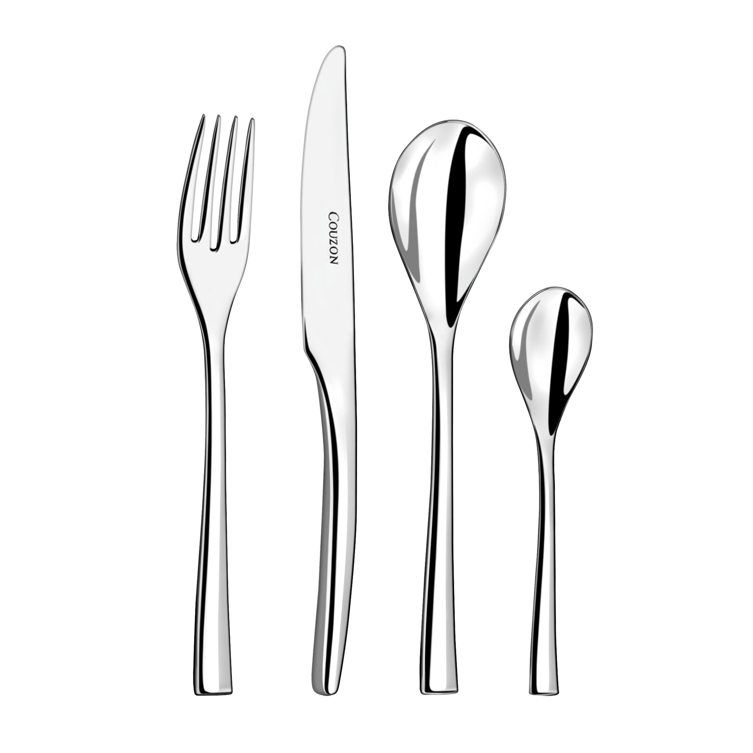 STEEL - Ménagère 50 pièces