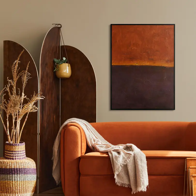 Bild mit Rahmen Design Painting