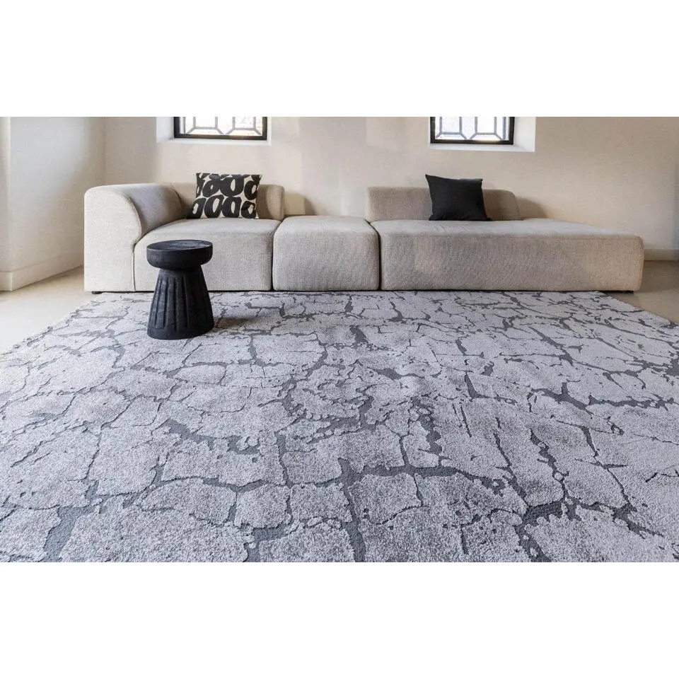 Interieur05 vloerkleed Cairt grijs/antraciet - 290 x 200 cm