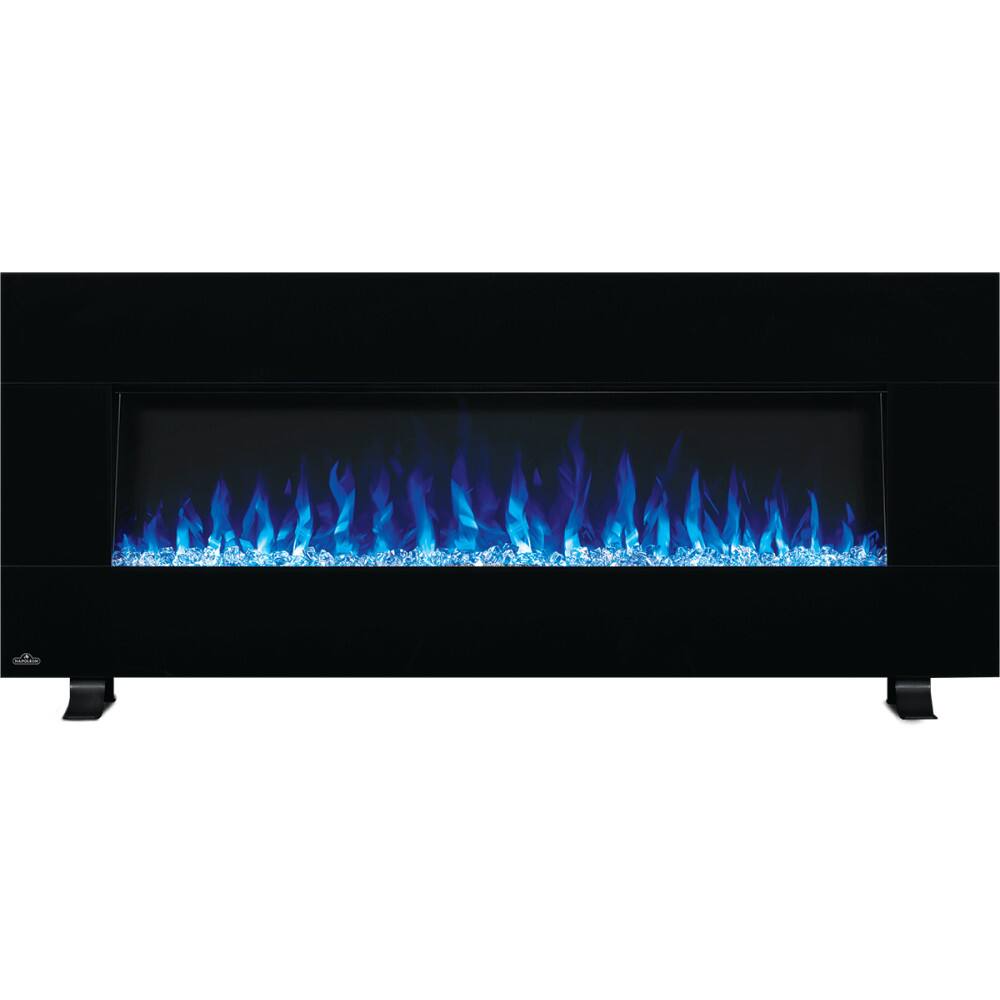 Napoleon Wall Mount Electric Fireplace With Bluetooth, 50-in, 1500W, Includes Remote Control, Black