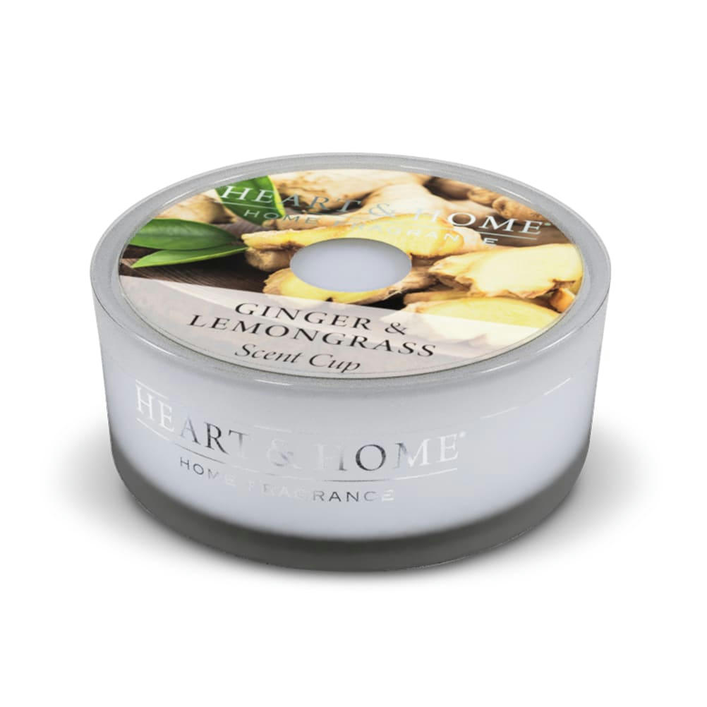 - Bougie cup heart and home gingembre et citronnelle