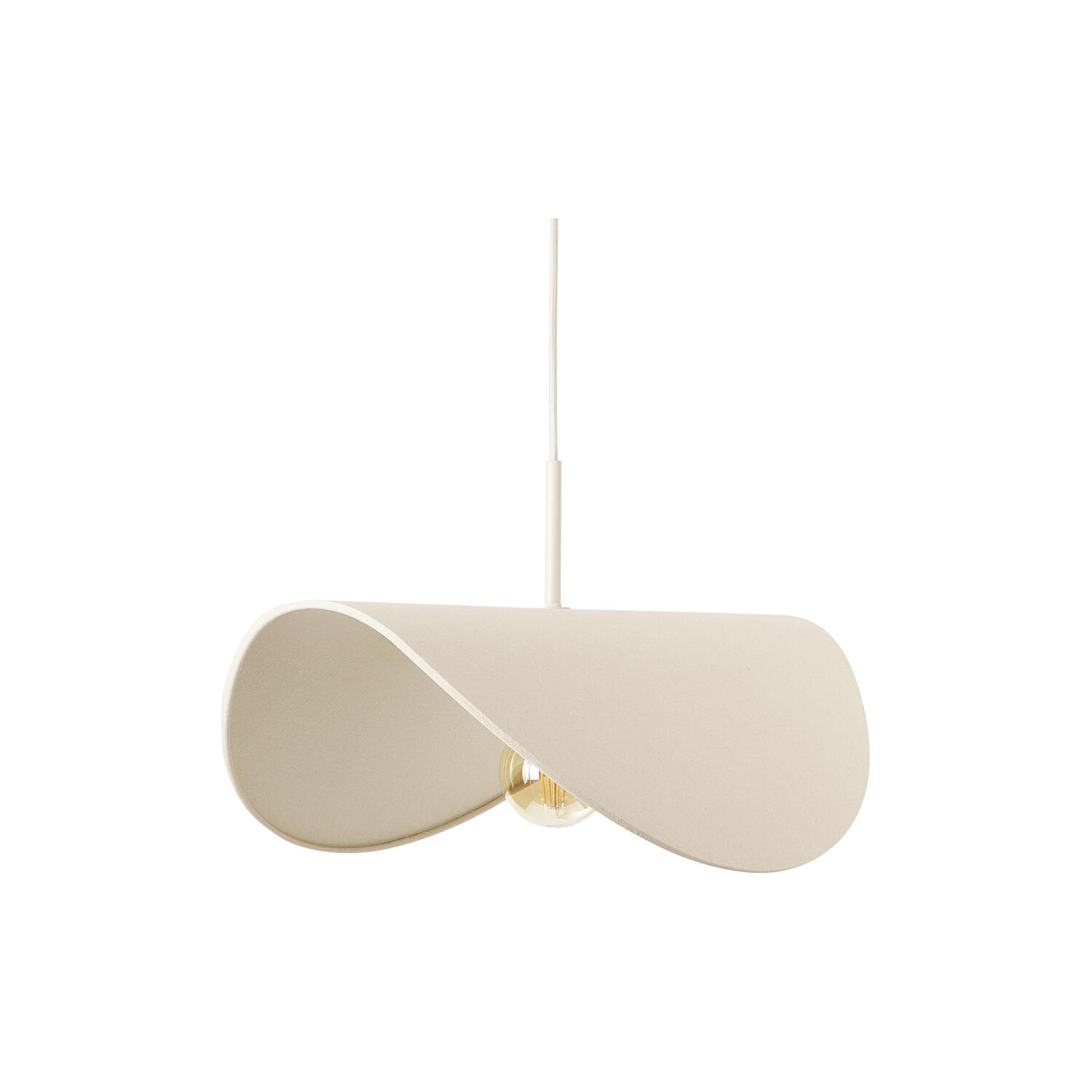Kenzie Linen Pendant, light beige