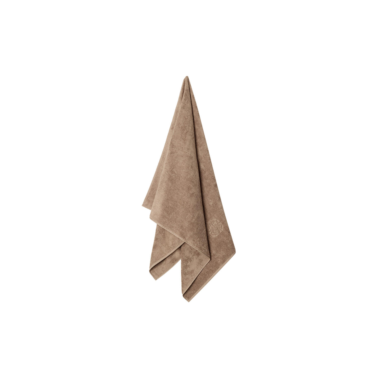 DAMASK TERRY h&aring;ndkl&aelig;de, walnut